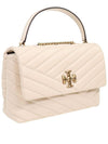 Kira Chevron Convertible Strap Small Shoulder Bag New Cream - TORY BURCH - BALAAN 4