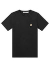 Fox Head Patch Classic Short Sleeve T-Shirt Black - MAISON KITSUNE - BALAAN 2