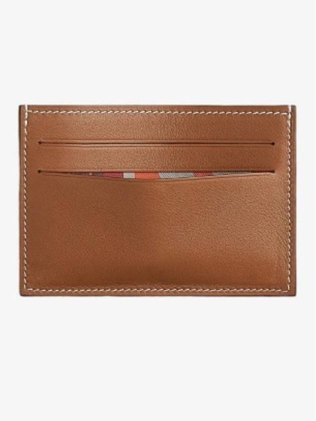 Citizen Twill Card Wallet Brown - HERMES - BALAAN 3