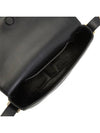 Arque Leather Shoulder Bag Black - PRADA - BALAAN 5