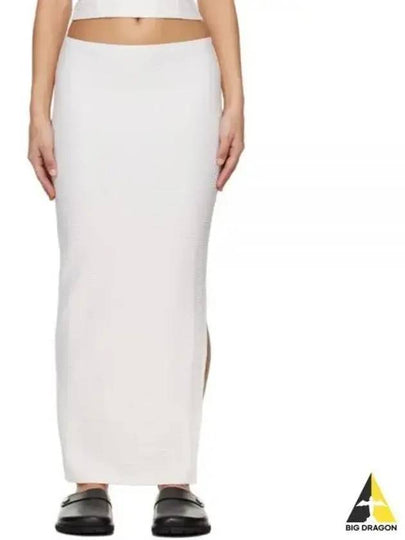 Salome Long H-line Skirt White - A.P.C. - BALAAN 2