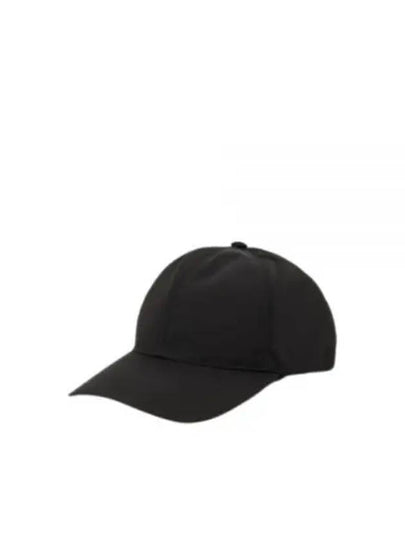 Triangle Logo Re Nylon Ball Cap Black - PRADA - BALAAN 2