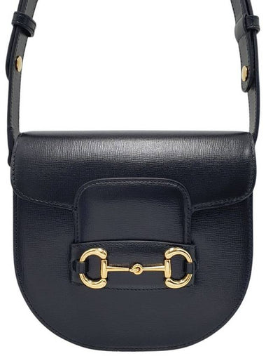 760191 Horsebit 1955 round mini shoulder bag - GUCCI - BALAAN 1