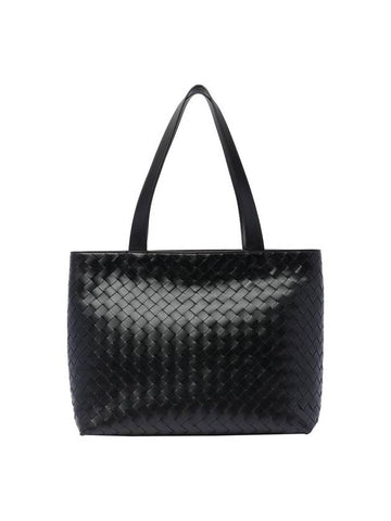 24 F W Bottega Veneta Small Interciato Zipper Tote Bag 795628 V2HL18803 B0011169852 - BOTTEGA VENETA - BALAAN 1