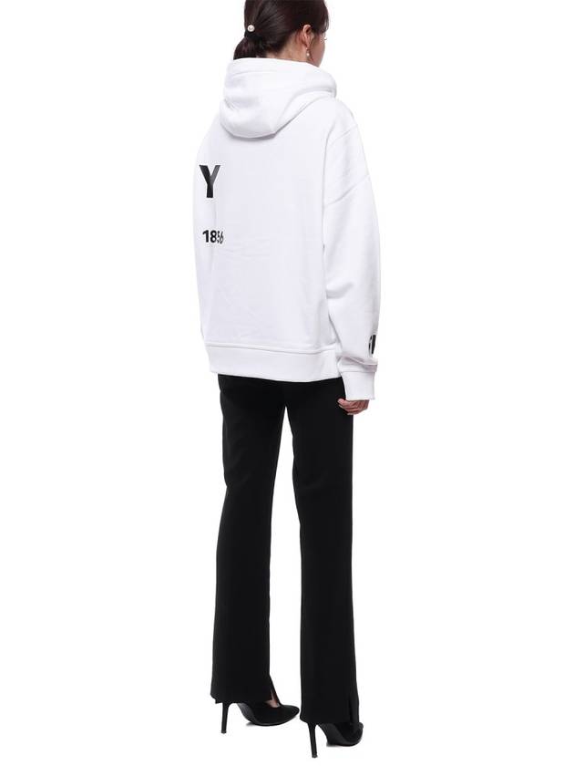 Horseferry Print Hooded Top White - BURBERRY - BALAAN 7