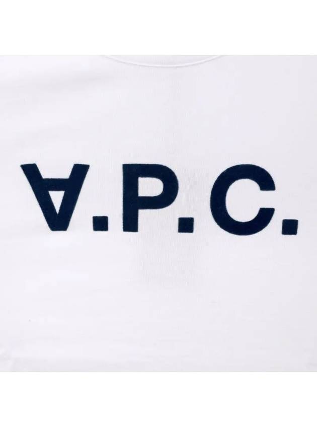 VPC Logo Short Sleeve T-Shirt White - A.P.C. - BALAAN 7