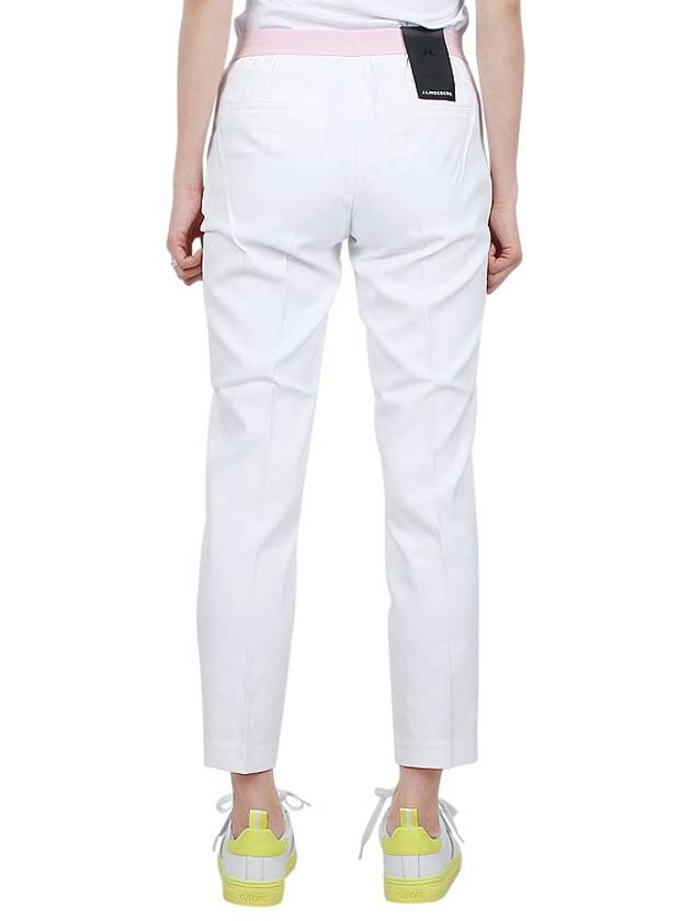 Women's Elle Stretch Straight Pants White - J.LINDEBERG - BALAAN 5