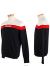 Men's Virgin Wool Logo Knit Top - MONCLER - BALAAN.