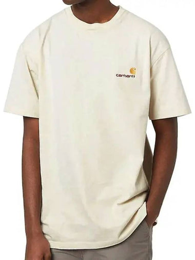 Men's AMERICAN SCRIPTl short sleeve tshirt I029956 05XX - CARHARTT - BALAAN 1