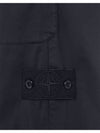 Men's Straight Leg Logo Stretch Cotton Bermuda Shorts Black - STONE ISLAND - BALAAN 5