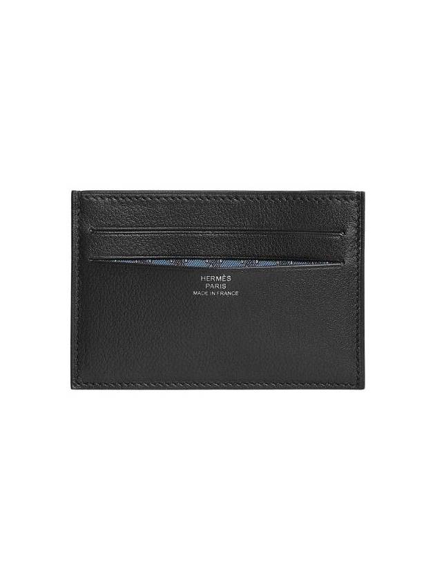 Citizen Twill Card Wallet Black - HERMES - BALAAN 1