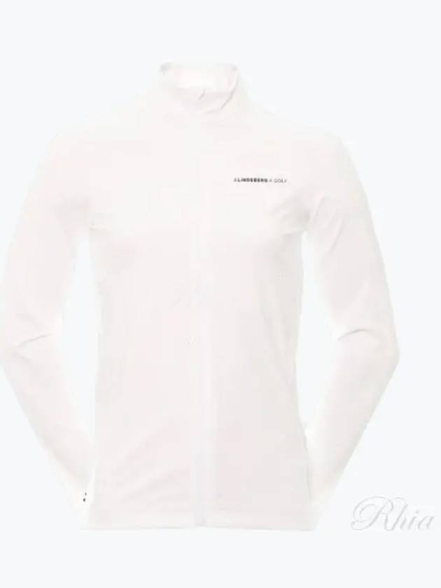 Melker Mid Layer Zip-Up Jacket White - J.LINDEBERG - BALAAN 2