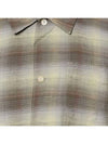 Check Linen Cotton Blend Shirt M2242BM B0081056474 - OUR LEGACY - BALAAN 3