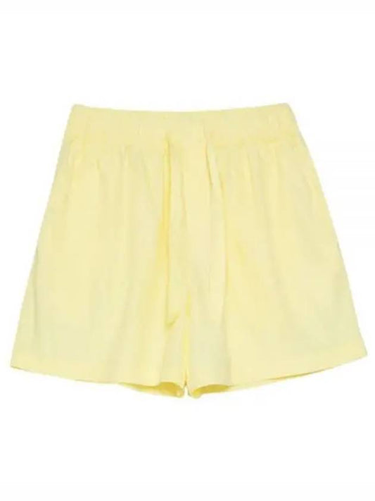 Poplin Pajamas Organic Cotton Shorts Lemonade - TEKLA - BALAAN 1