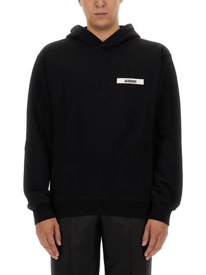 Le Gros Grain Hoodie Black - JACQUEMUS - BALAAN 2