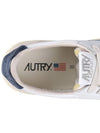 Medalist Navy Tab Low Top Sneakers White Blue - AUTRY - BALAAN 9