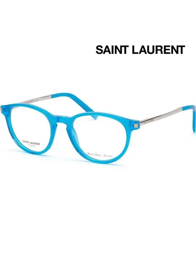 Eyewear Metal Eyeglasses Blue - SAINT LAURENT - BALAAN 5