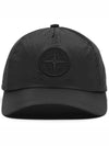 Nylon Logo Ball Cap Black - STONE ISLAND - BALAAN 3