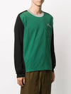 contrastpanel embroidered sweatshirt - MARNI - BALAAN 2