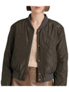 Bisoft Water Repellent Reversible Padded Jacket Khaki - MAX MARA - BALAAN 4