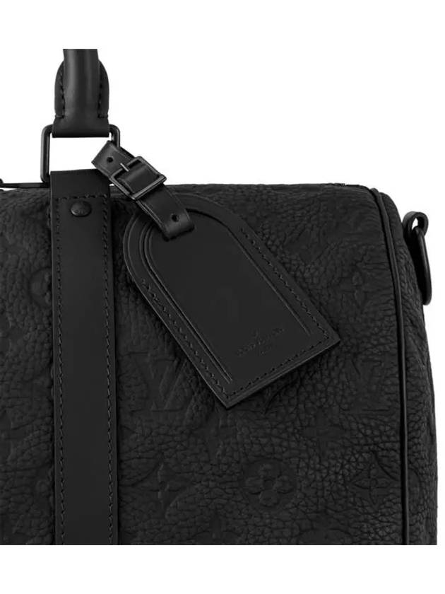 Keepall Bandouliere 35 Duffel Bag Black - LOUIS VUITTON - BALAAN 7