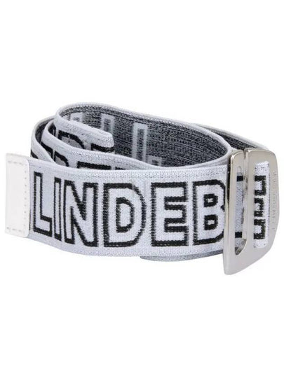 Lennon Webbing Logo Belt White - J.LINDEBERG - BALAAN 2