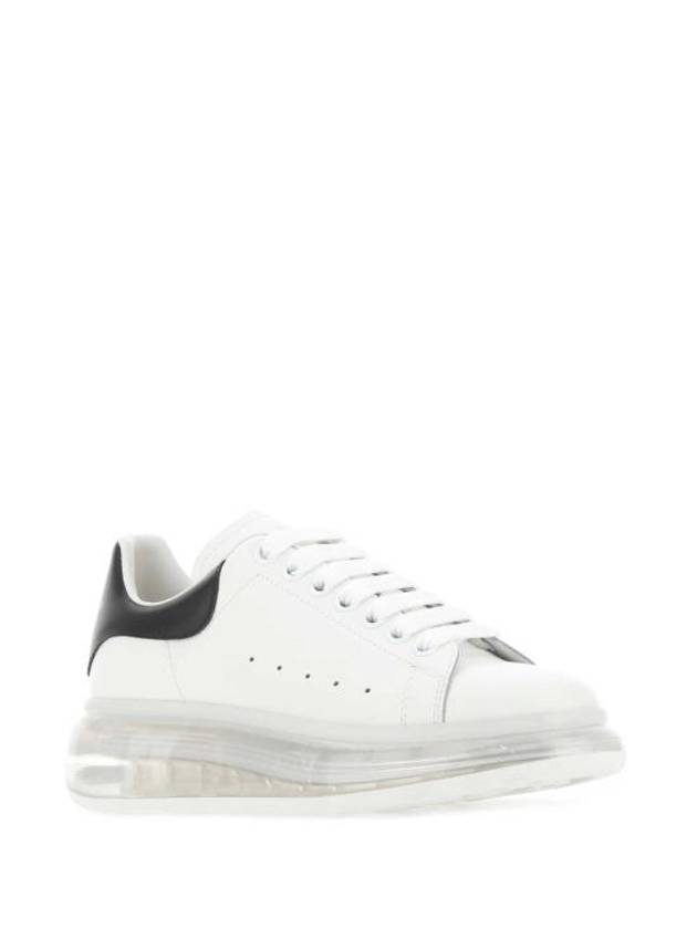 Air Oversole Low Top Sneakers Black White - ALEXANDER MCQUEEN - BALAAN 3