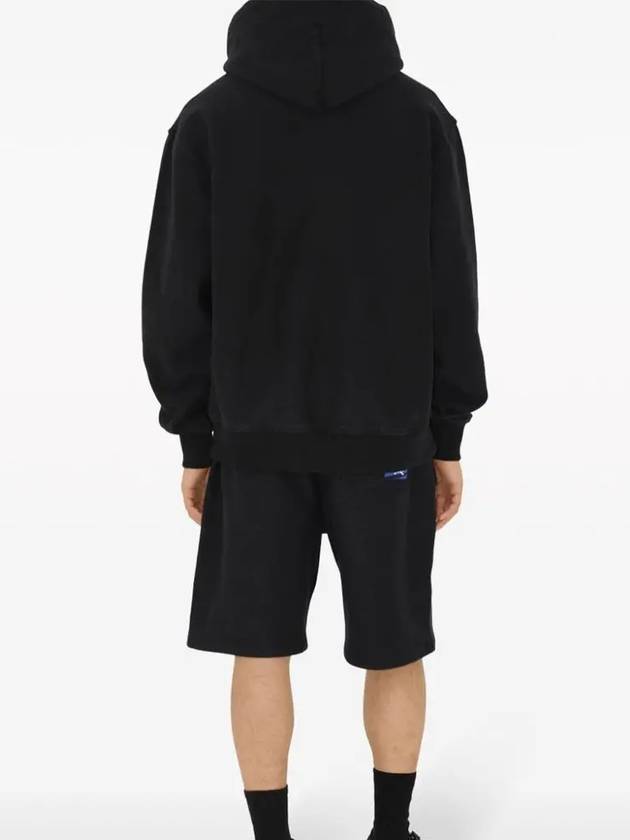 EKD Oversized Hoodie Black - BURBERRY - BALAAN 5