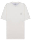 Logo Short Sleeve T-shirt White - BRUNELLO CUCINELLI - BALAAN 2