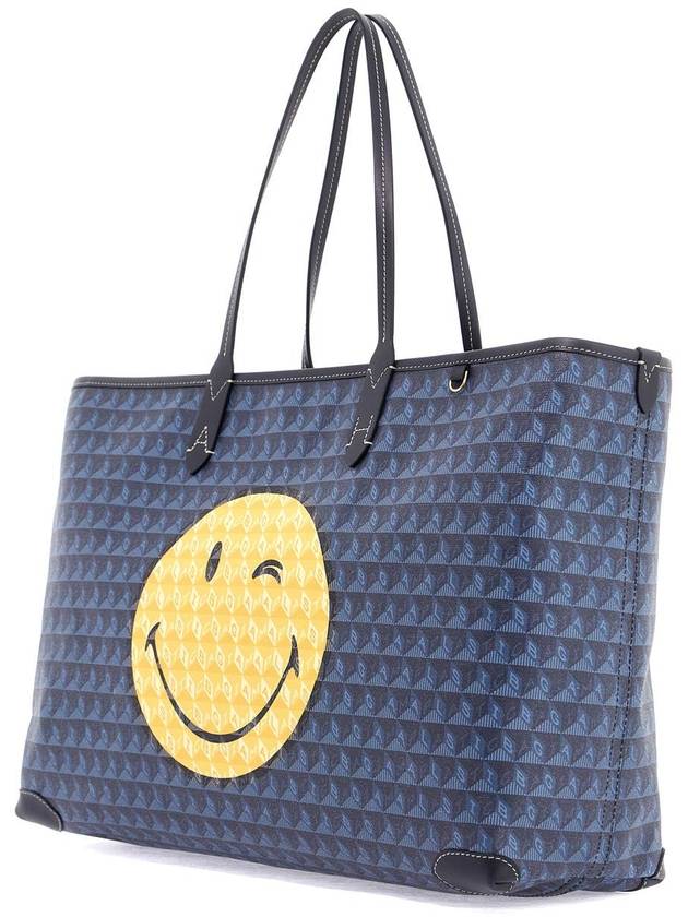 i am a plastic bag wink zipped tote bag - ANYA HINDMARCH - BALAAN 3