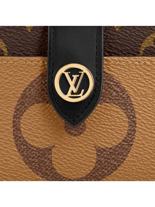 Juliette Monogram Reversed Wallet Brown - LOUIS VUITTON - BALAAN 7