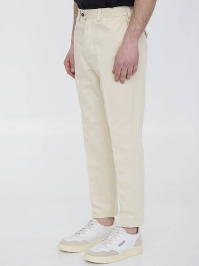 Cotton and linen trousers - PT TORINO - BALAAN 2