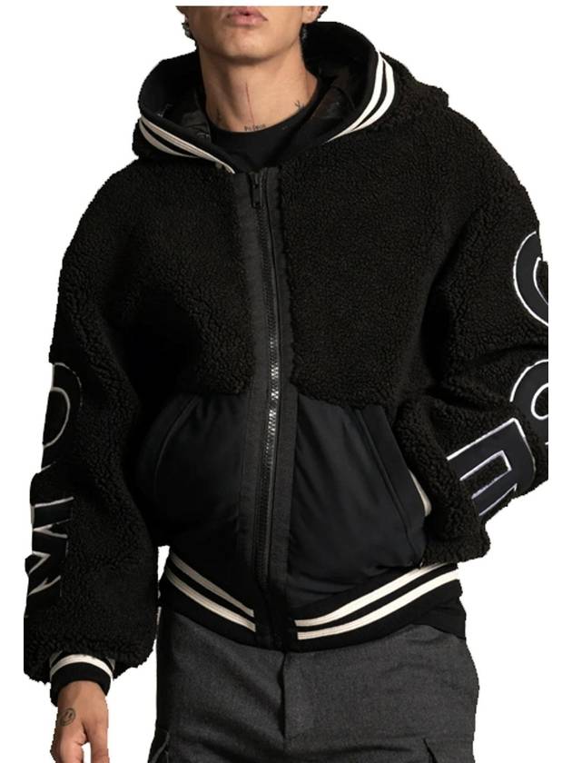 Ashford Zip Up Shearing Jacket Black - MOOSE KNUCKLES - BALAAN 8