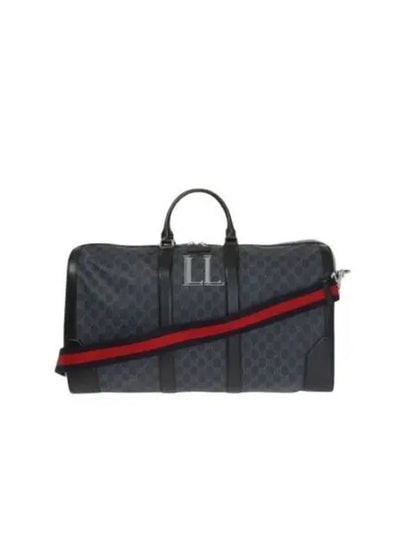 GG Carry-On Duffel Bag Black Grey - GUCCI - BALAAN 2