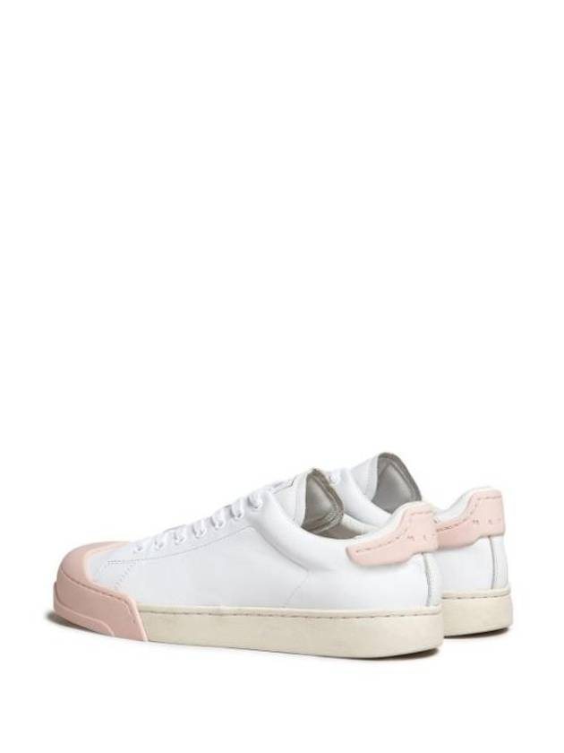 Dada Bumper Low Top Sneakers White Pink - MARNI - BALAAN 4