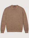 Made In Italy Crew Neck Wool Sweater F SNIT51 CA - PANICALE - BALAAN 1