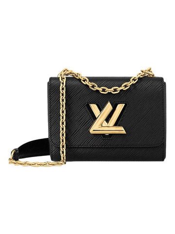 Twist PM Epi Shoulder Bag Black - LOUIS VUITTON - BALAAN 1