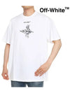 Shadow Over S T Shirt OMAA038R21JER012 0110 - OFF WHITE - BALAAN 2