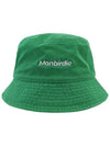 Script color bucket hat GREEN - MONBIRDIE GOLF - BALAAN 2