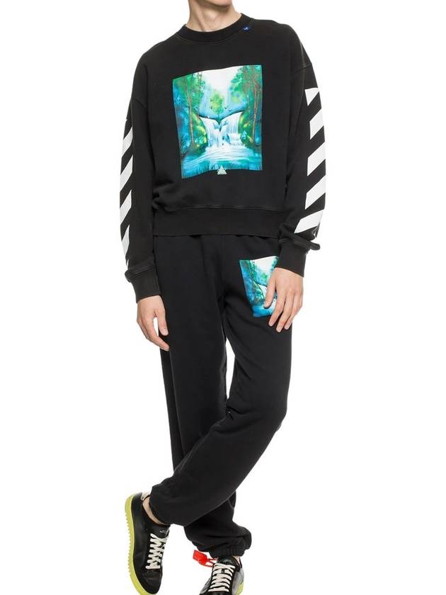 Waterfall Arrow Sweatshirt - OFF WHITE - BALAAN 4