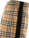 Banding Check Cotton Shorts Beige - BURBERRY - BALAAN 5