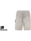 Eco Chrome Lens Utility Swim Shorts Flint Gray - CP COMPANY - BALAAN 4