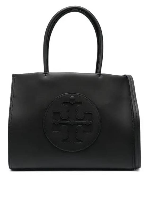 Ella Eco Small Tote Bag Black - TORY BURCH - BALAAN 3