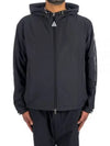 Moyse Logo Zip-Up Hoodie Black - MONCLER - BALAAN 2