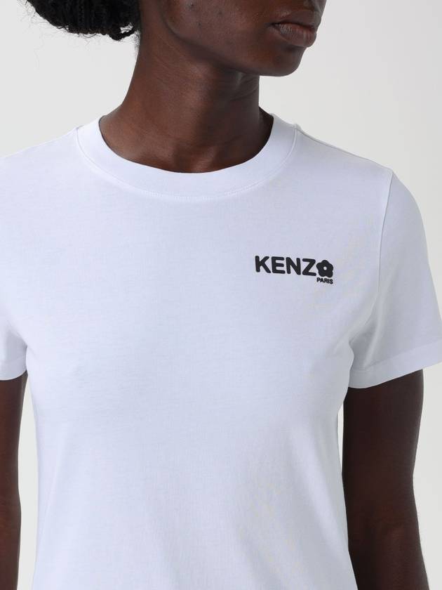 T-shirt basic con mini logo Kenzo - KENZO - BALAAN 4