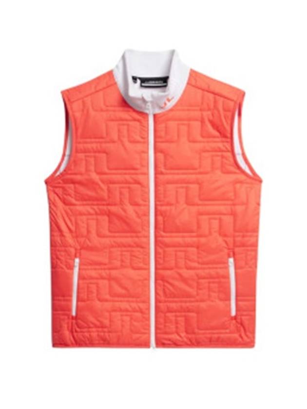 Golf Lightweight Stefania Hybrid Vest GWOW11228 Hot Coral - J.LINDEBERG - BALAAN 6