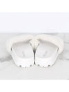 Triangle logo shearling fur slippers 36 5 235 - PRADA - BALAAN 3