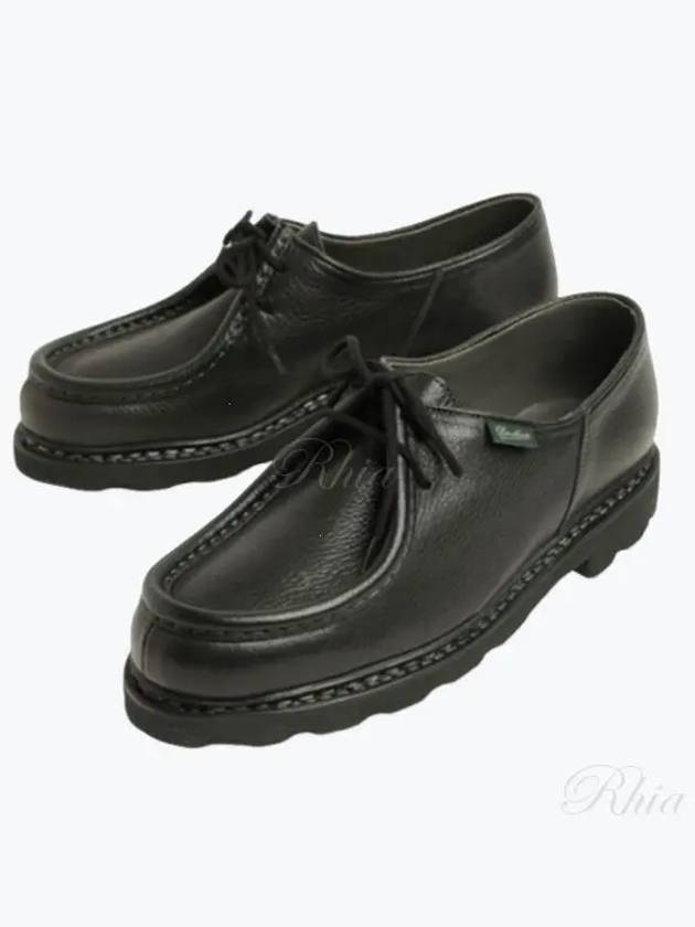 Leather Michael Derby Black - PARABOOT - BALAAN 2