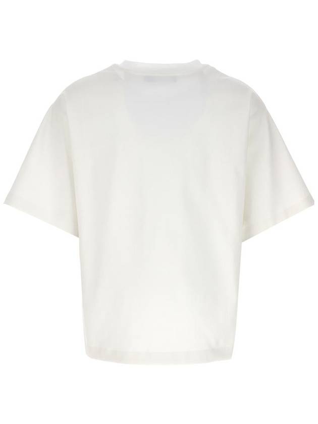 FW 23 24 T shirt logo floccato F8U44ZGDBZRW0111 - DOLCE&GABBANA - BALAAN 3