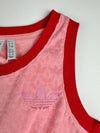 Cropped Monogram Tank Top IB2041 Pink WOMENS - ADIDAS - BALAAN 3